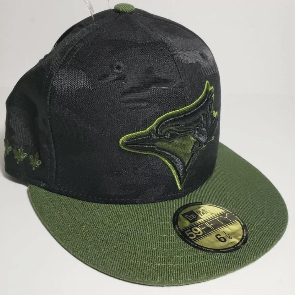 Toronto Blue Jays New Era 59FIFTY Memorial Day On Field Fitted Cap Hat 6-7/8